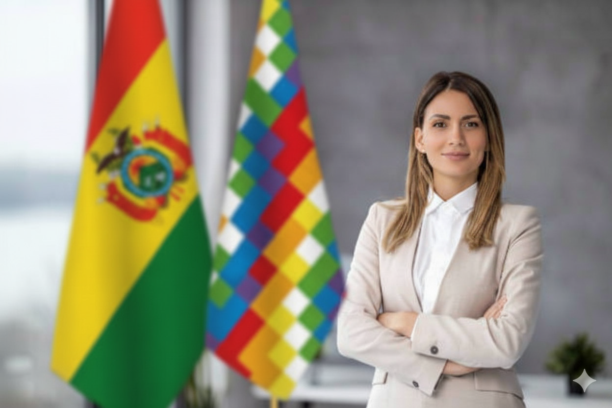Nueva presidenta de Bolivia